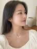 珍尚银【中国黄金】莫离纯银项链女2026年新款吊坠生日礼物送女友老婆 实拍图