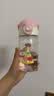 膳魔师（THERMOS）儿童吸管杯6-12岁上学专用Tritan塑料水杯小学生锁扣水壶420ml 粉 实拍图