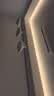 欧普照明（OPPLE）微棱镜全光谱餐厅灯鱼线三头餐吊灯高显色现代简约大气智控 光I白 实拍图