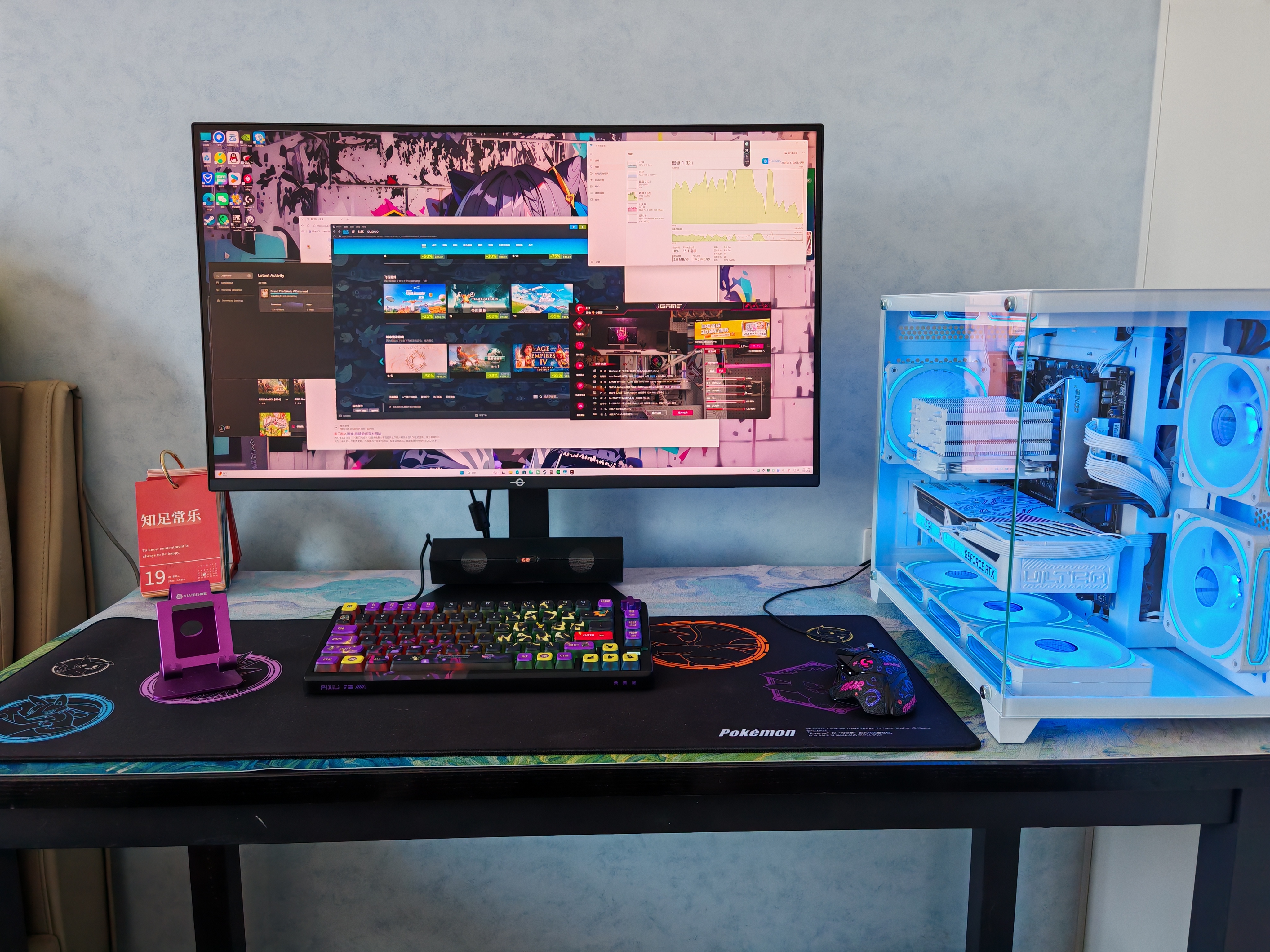 泰坦军团31.5英寸1152分区 MiniLED 4K 160Hz双模320Hz HDR1000 DyDs 新一代FAST VA电竞显示器P326MV PLUS 实拍图