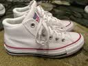 匡威（Converse）莫尔登All Star夏季男女板鞋中帮帆布小白鞋A00812C A00812C 44 实拍图