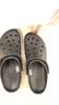 卡骆驰（CROCS）贝雅卡骆班洞洞鞋|205089 黑色/白色-066   45 (290mm)   实拍图
