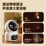奥克斯1200万像素摄像头监控无线wifi网络高清夜视监控器360度无死角带夜视全景云台家用AI监控手机远程 实拍图
