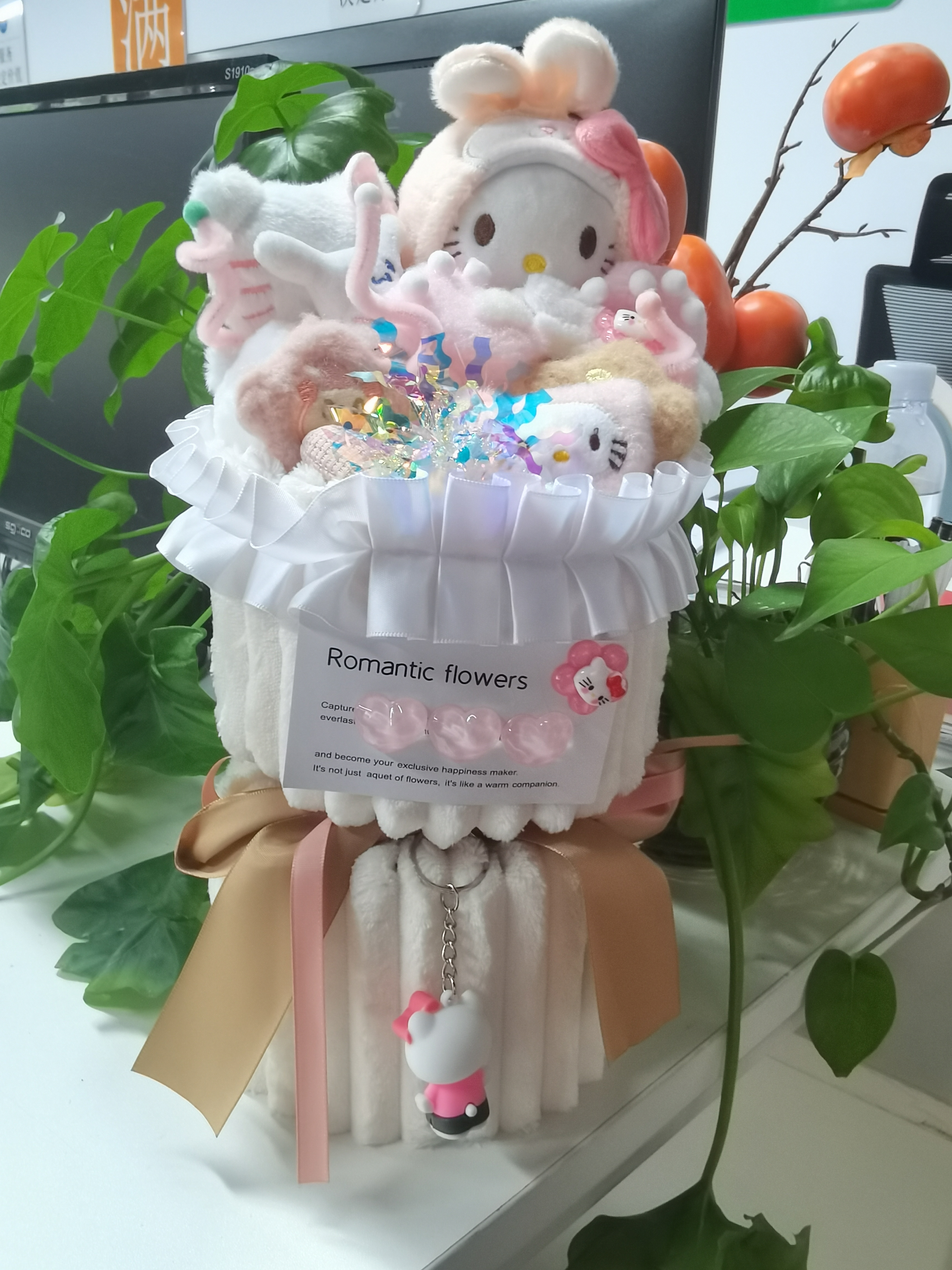京东鲜花创意玩偶花束卡通公仔小众生日礼物女生送女朋友闺蜜儿童毕业礼物 实拍图