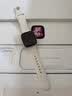 Apple/苹果 Watch S11 智能手表GPS款42毫米玫瑰金色铝金属表壳淡桃粉色运动型表带S/M MEUN4CH/B 实拍图