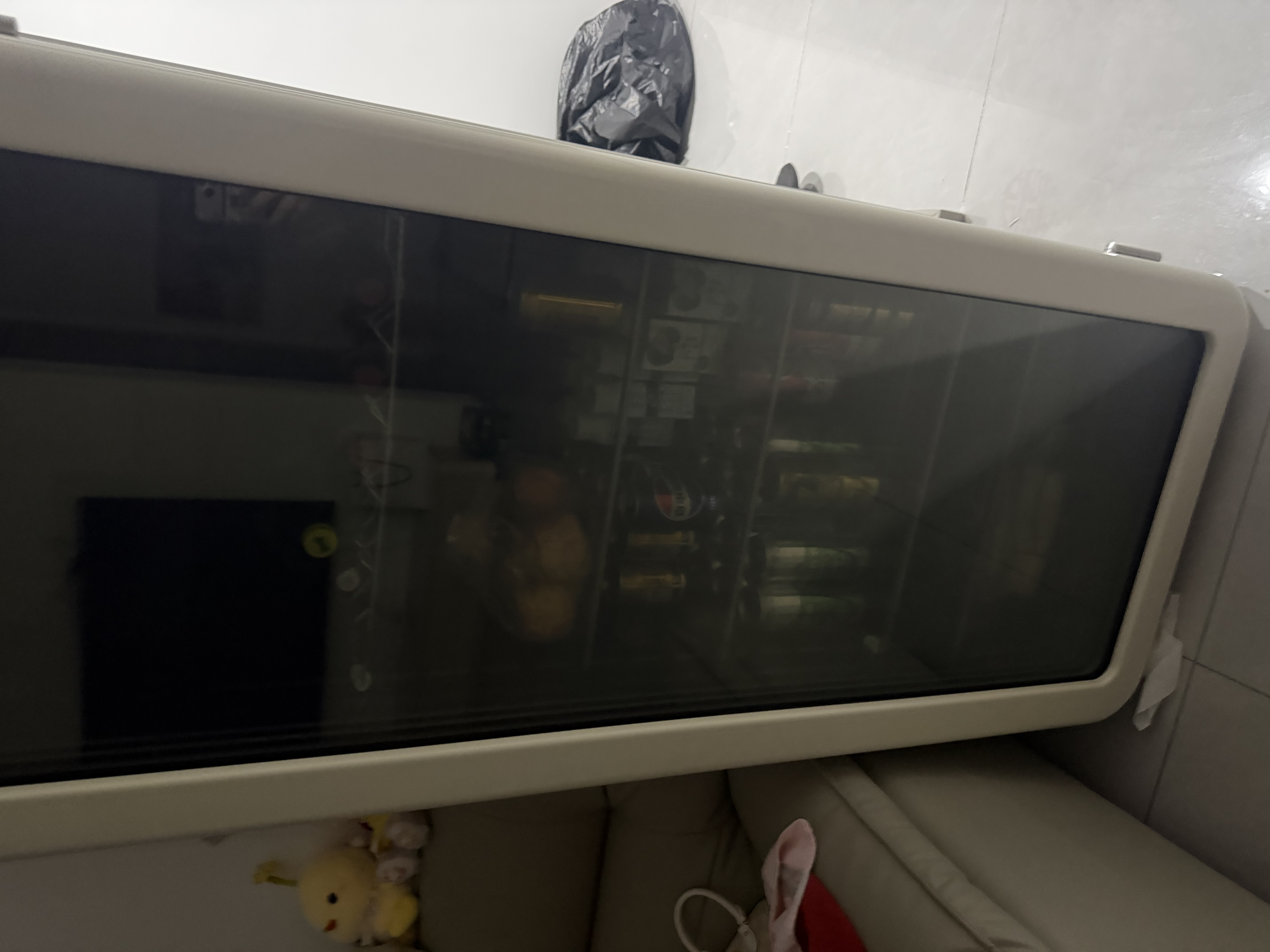 HCK哈士奇墩墩吧Pro243升复古冰吧冷冻冷藏家用客厅小冰箱一级能效双温分储SC-330RD-S奶茶色 实拍图