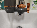 美的（Midea）净水器水龙头过滤器家用自来水滤水器直饮前置过滤器厨房卫生间通用除水垢除余氯双出水可清洗滤芯 一机三芯【两年免换滤芯】 实拍图