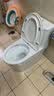 四季沐歌（MICOE）普通家用马桶抽水式坐便器无棱抗菌马桶M-ZD124-3P 实拍图