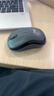 罗技（Logitech）M220 轻音鼠标 无线鼠标 办公鼠标 对称鼠标 带无线微型接收器 灰黑色 实拍图