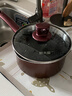 炊大皇奶锅不粘锅泡面宝宝辅食多用汤奶锅18cm电磁炉通用溢彩WG14306 实拍图