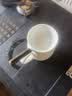 茶漏茶滤羊脂玉白瓷茶叶过滤网泡茶神器公道杯一体滤茶器茶具配件 羊脂玉侧把茶漏 实拍图