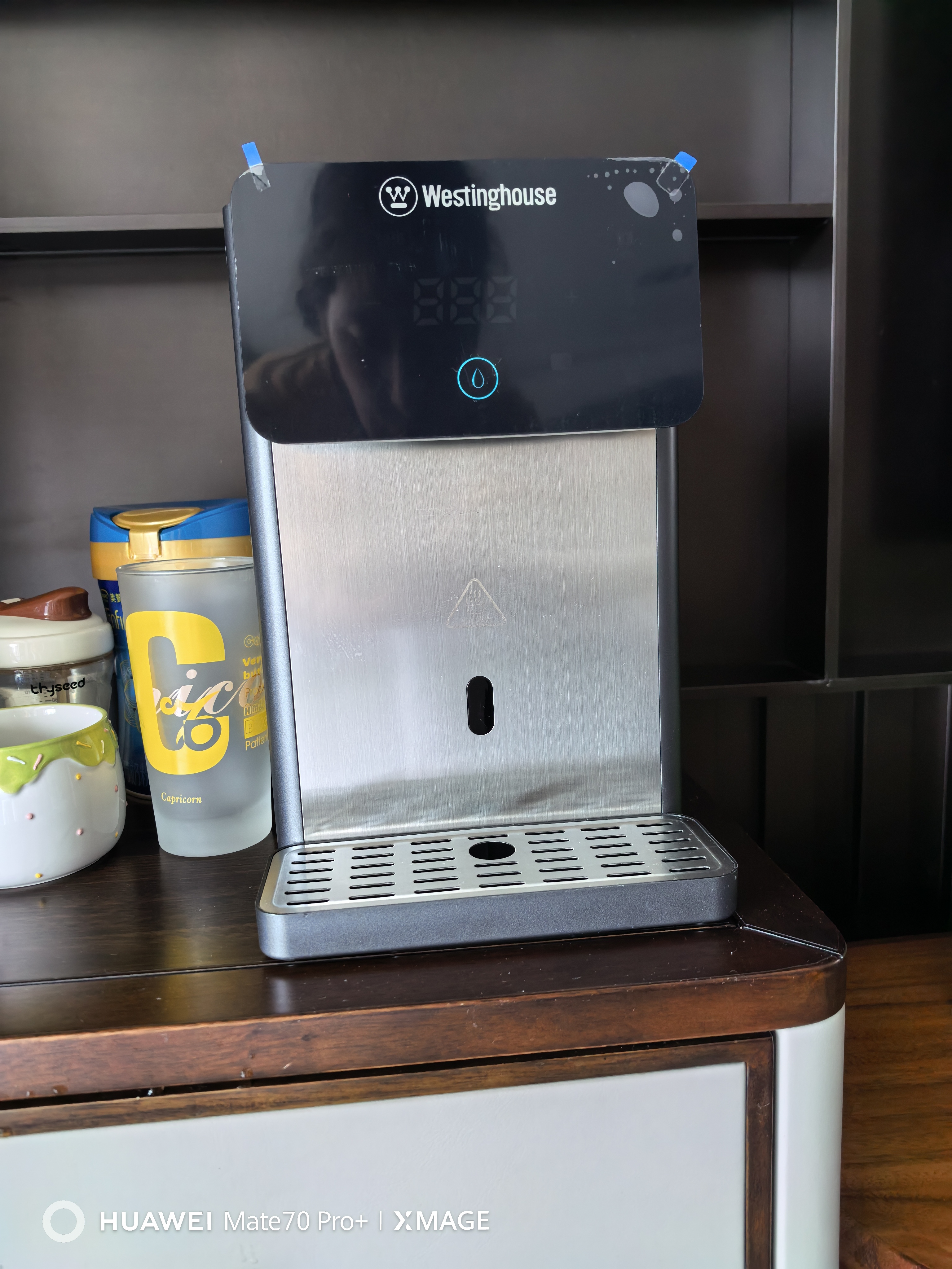 西屋（Westinghouse）即热式饮水机 曼哈顿台式小型饮水机家用 制冰水冷热含有钛不锈钢水箱办公室客厅免安装恒温直饮机 曼哈顿W4S Ultra旗舰款含钛不锈钢 即热制冷型 实拍图