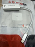 胜为Type-C转有线网口 千兆网卡 RJ45网线接口转接头适用苹果华为笔记本电脑手机太网扩展坞 EUR0016H 实拍图