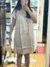 丝界重磅真丝睡裙女100%桑蚕丝凉感短袖公主裙睡衣手工绣花家居服礼物 实拍图
