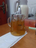 久堂加厚玻璃公道杯带茶漏一体套装茶海分茶器倒茶杯功夫茶具耐热高档 卡网带盖-京也大直身公杯450ml 实拍图