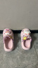 幸福玛丽（Cheerful Mario）宝宝拖鞋女童洞洞鞋夏季幼儿室内洗澡儿童凉拖鞋洋气外穿沙滩防滑 实拍图