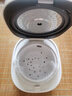 美的（Midea）小电饭煲迷你微压小型家用电饭煲1-2人用电饭锅小电锅宿舍用老式多功能煲汤煮饭煮粥不粘内胆 【奶油白】快速透热 1.8L 晶莹白玉釜 实拍图