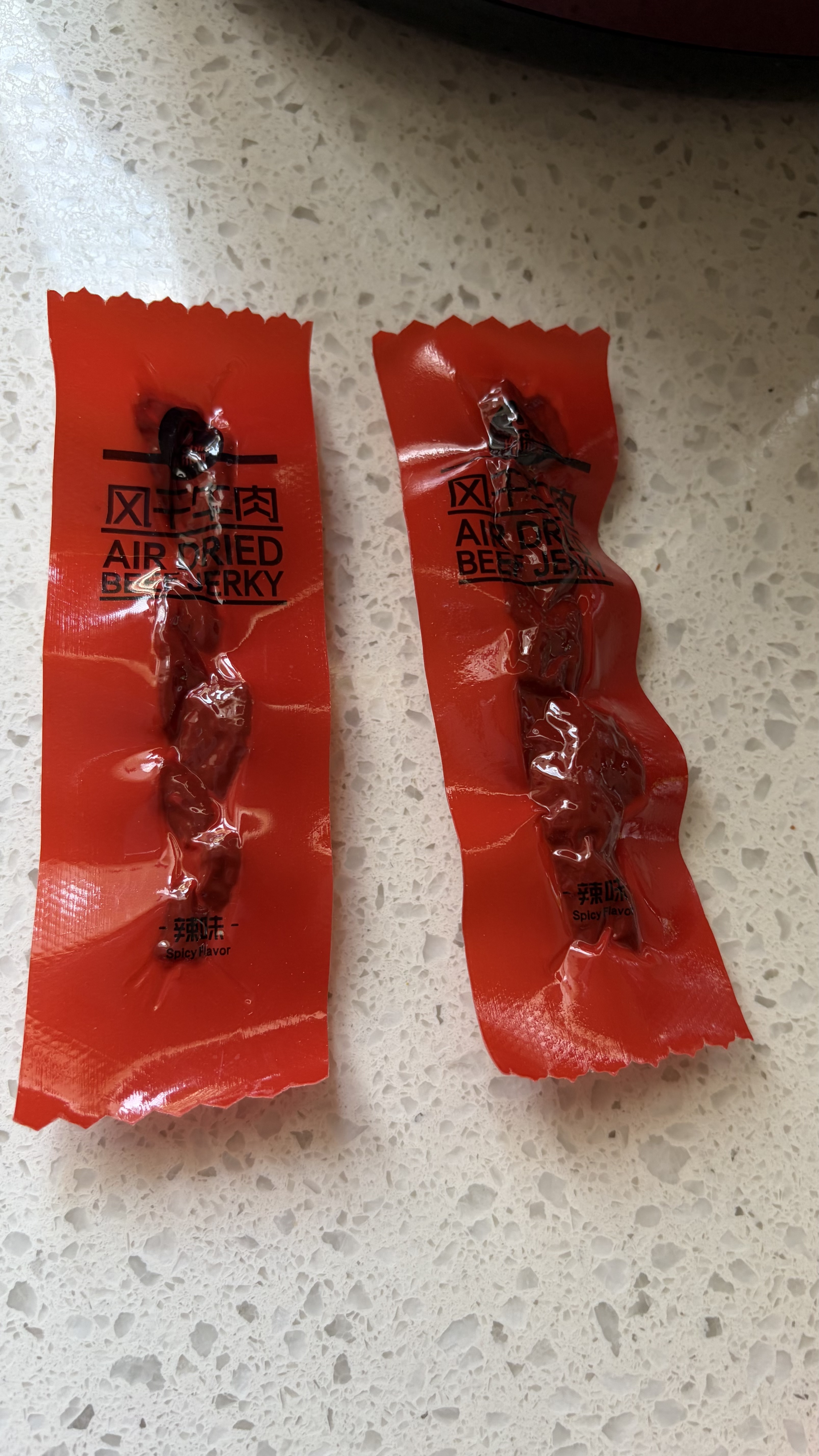 科尔沁 凹凸有型风干牛肉干 辣味200g 小块肉干肉脯 休闲零食  实拍图
