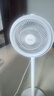 美的（Midea）【暴风循环】空气循环扇大风量电风扇落地扇轻音家用台式摇头卧室节能小风扇柔风轻羽扇 FGA24TQ 实拍图