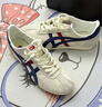 Onitsuka Tiger鬼塚虎男鞋 慢跑鞋透气轻便男女款运动休闲鞋RUNSPARK 白色/藏青色(1183B480-107) 39 实拍图