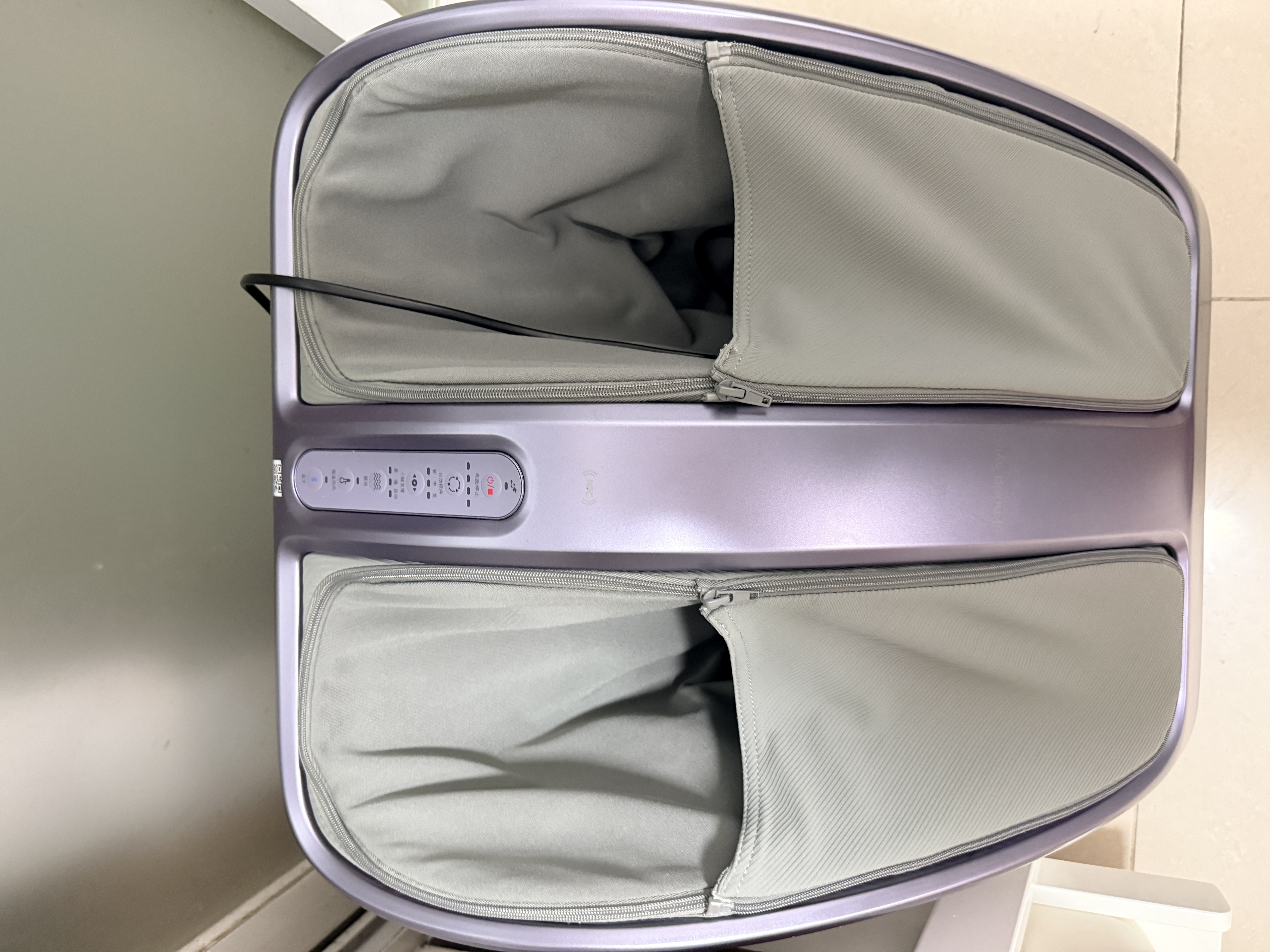 傲胜（OSIM）足疗机腿部足部按摩器三经推拿揉捏加热足底智能按摩仪 OS-3233紫罗兰色 生日礼物实用送父母 实拍图