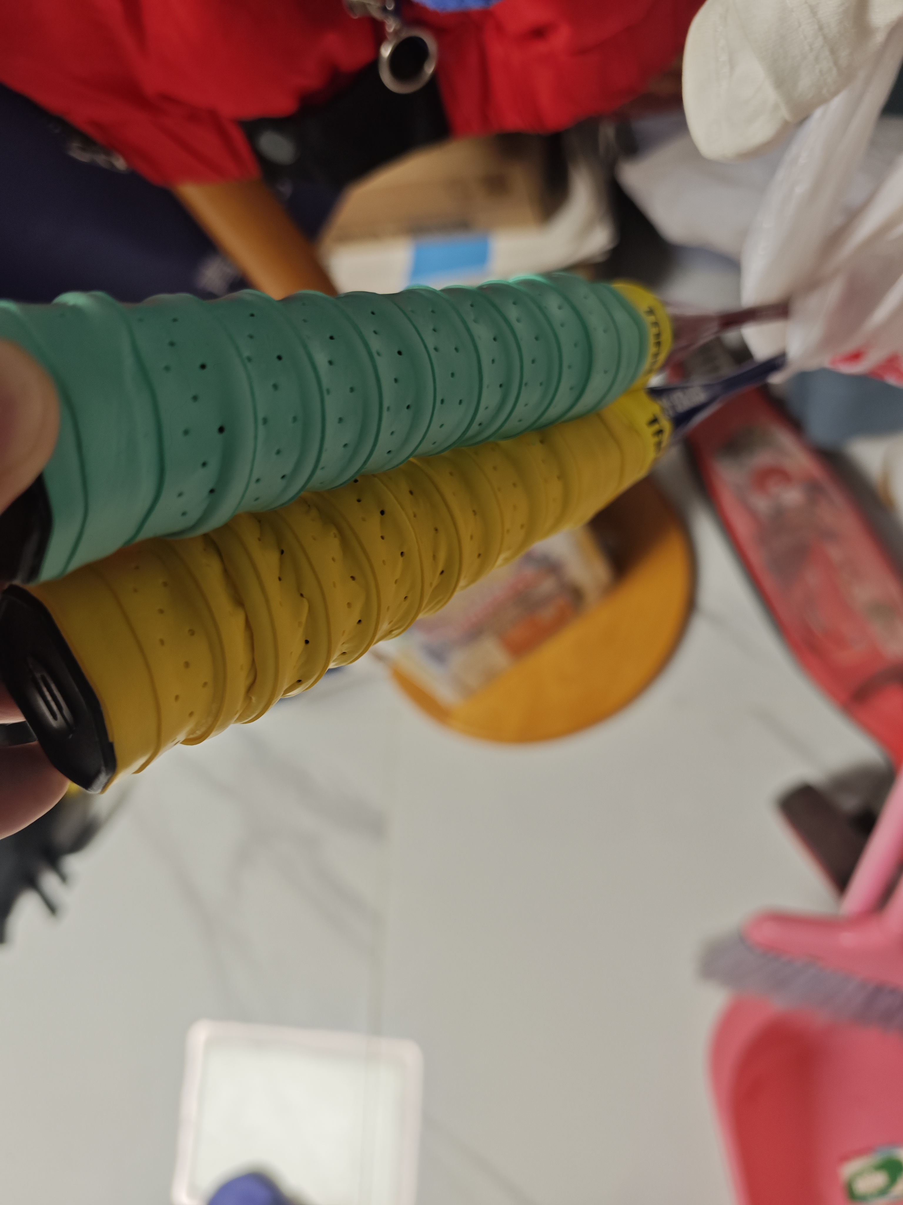 Taan泰昂羽毛球拍手胶吸汗带握手胶PU舒适减震防滑吸汗带3条装TWQ3C 实拍图