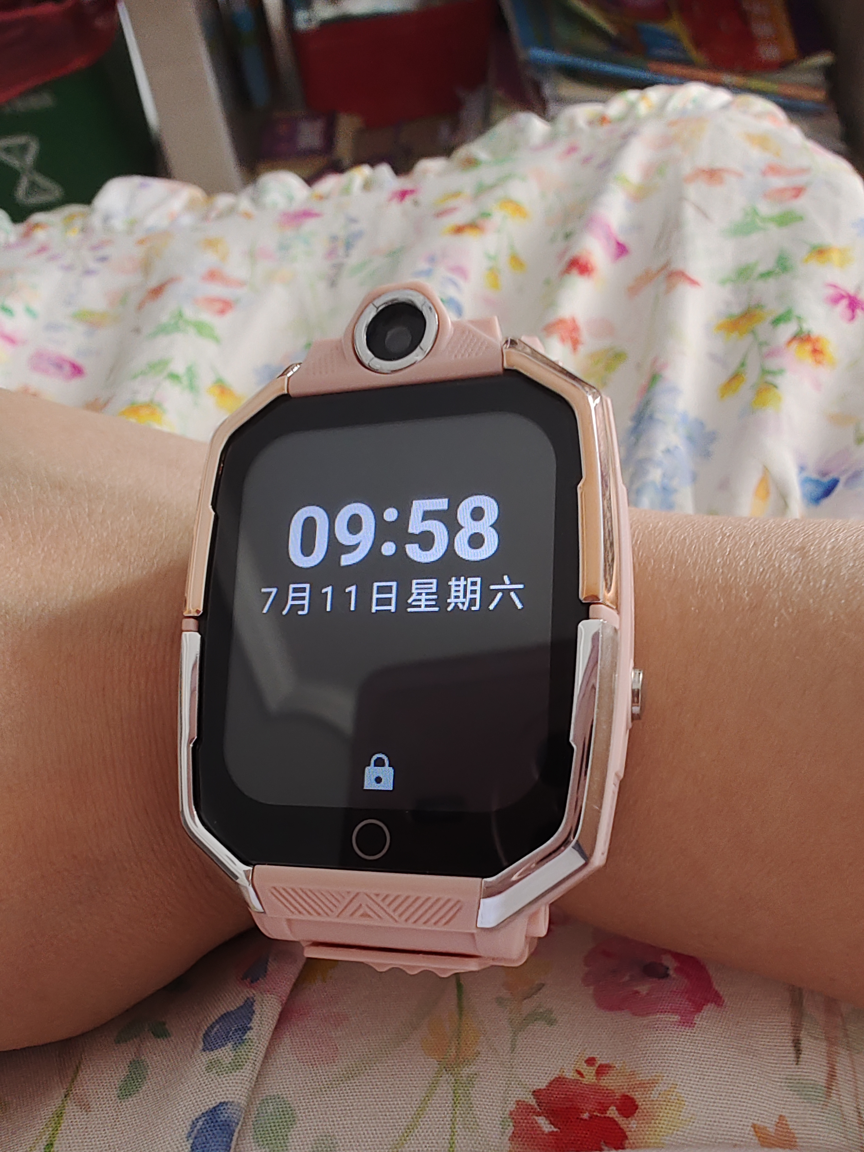 WMWU2026新款华为机适用智能儿童电话手表小学3-6-12-18岁初高中生可插卡无游戏全网通定位长续航男女 粉-顶配款24核256G双摄+自由下载+微信+支付 实拍图
