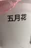 五月花手按脚踏垃圾桶带盖12L双开盖锁味办公宿舍卫生间垃圾桶家用 实拍图