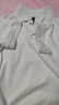 罗蒙男童短袖polo衫校园服饰春夏新款T恤女童班服 白色短袖POLO衫 170 实拍图