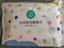 全棉时代毛巾不易掉毛加大加厚方巾抗菌柔软强吸水竹影绿34*70cm 实拍图