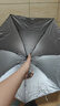 【全网爆款】手动UV折叠雨伞男女晴雨伞两用防晒遮阳黑胶伞 【新人福利】7骨 纯色随机无黑胶 实拍图