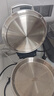 美的（Midea）小钢炮电饼铛钛钢0涂层不锈钢2026年新款 家用小型40mm加大加深双面加热烙饼锅电煎锅京东自营S3ti 实拍图