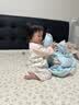 威尔贝鲁【吸湿排汗】婴儿睡袋1-3岁宝宝双层薄款透气儿童睡衣夏樱野粉M 实拍图