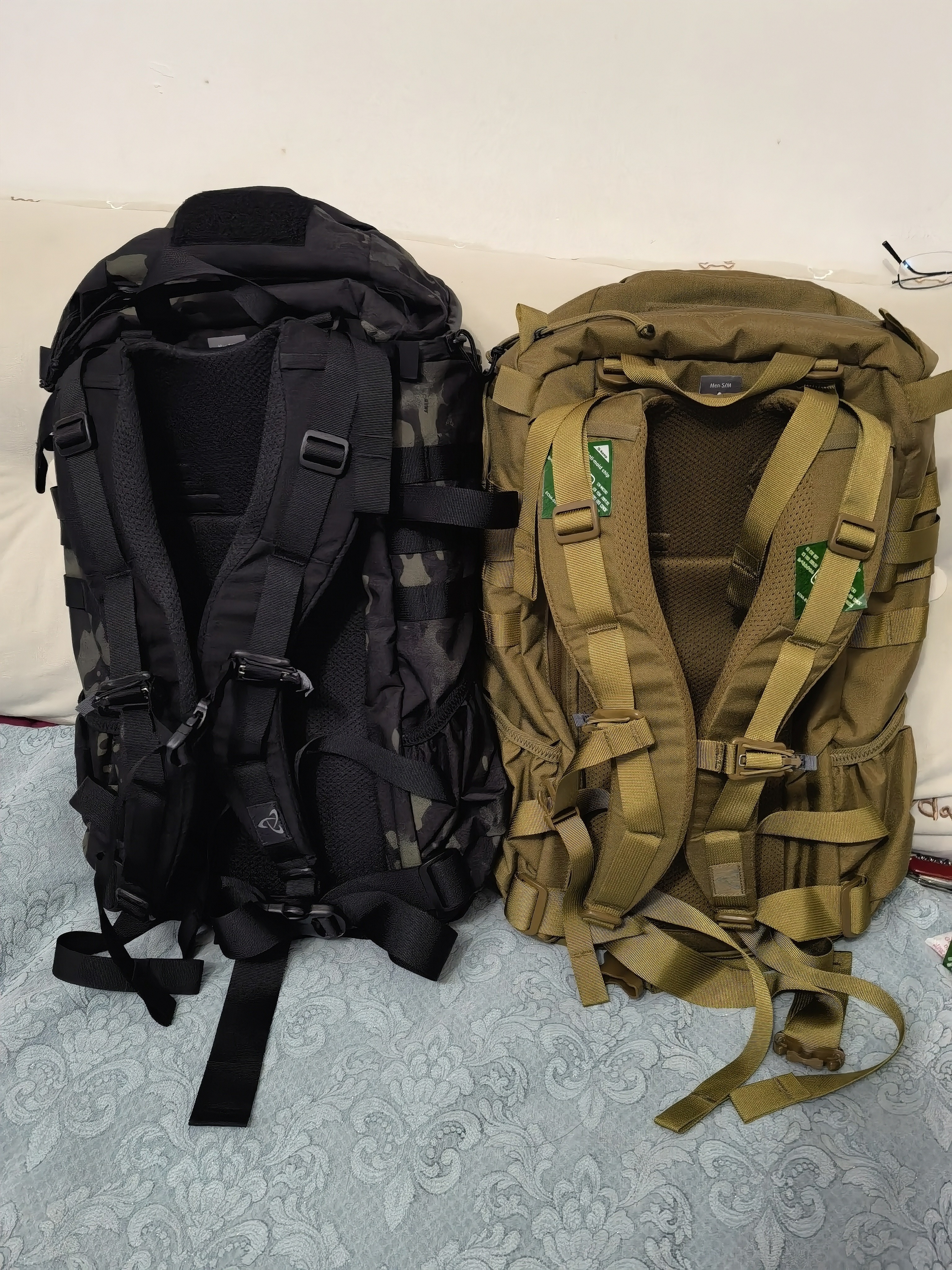 MYSTERY RANCH 神秘农场 户外运动2Day Assault27L 2日双肩背战术军迷包 黑迷彩 S/M码 实拍图