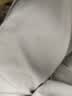 MissWiss白色凉感阔腿裤女夏薄款松弛垂坠休闲裤宽松夏季高腰休闲弯刀裤 白色 M 实拍图