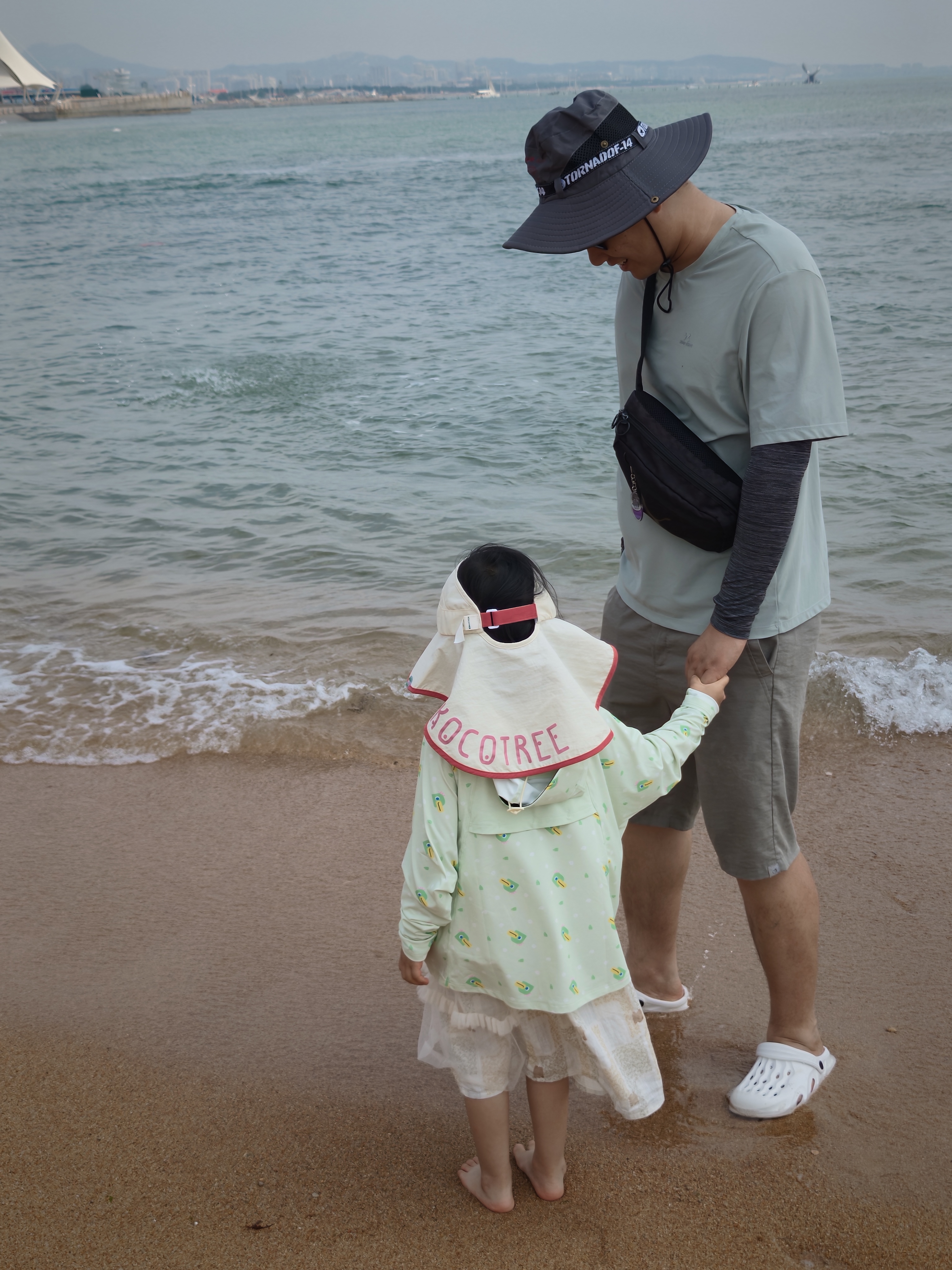 Kocotreekk树儿童防晒帽防紫外线宝宝遮阳帽夏季男童女童太阳帽沙滩大帽檐 实拍图