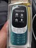 诺基亚（NOKIA）3210 4G 移动联通电信广电全网通 2.4英寸双卡双待 直板按键学生功能机备用手机 蓝色 实拍图