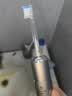 博皓（prooral）电动牙刷男女士专用成人电动牙刷情侣 自动牙刷智能电动牙刷便携正畸软毛刷头 流光银 实拍图