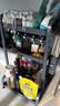 帅仕（shuaishi）厨房调料置物架台面调味品佐料瓶收纳盒用具大全刀架筷子筒砧板架 枪灰全配-3层34cm【升级加粗】 实拍图