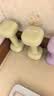 乐系（lexi）实心铸铁哑铃彩色浸塑磨砂小哑铃男女家用健身肌肉塑形 绿色3kg*2 实拍图