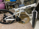 Jeep 吉普(JEEP)自行车折叠山地车前后双减震碟刹变速山地自行车-战神 战神LAND-绿色（双减震） 24速26寸(适合身高1.6~1.80m） 实拍图