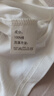 【京东直采】重磅纯棉 圆领短袖男款t恤衣服女士t恤服装真5折专场 白色（短袖） XL （125-140斤） 实拍图