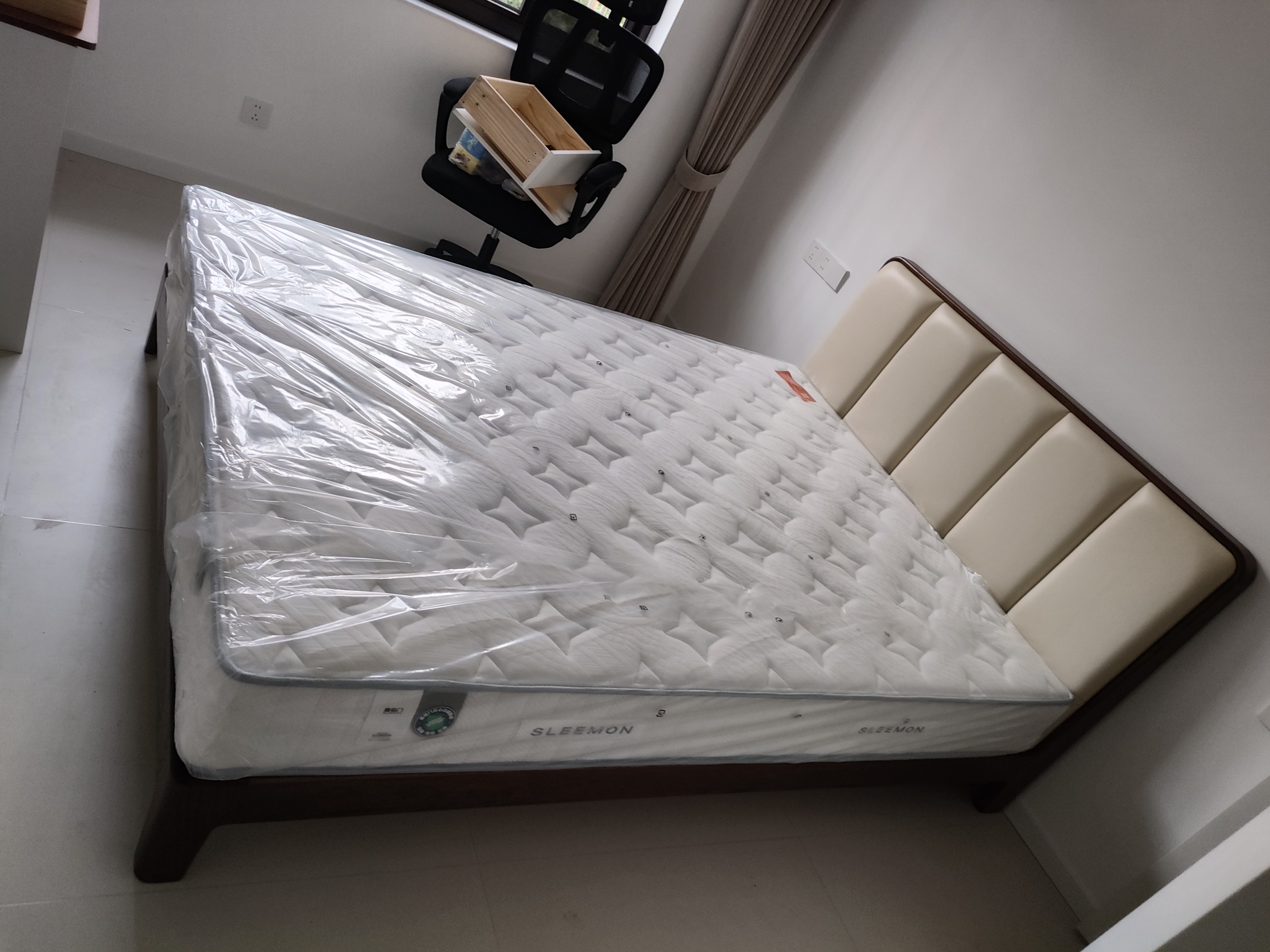 喜临门梦蝶lite床垫 舒脊黄麻三区独袋弹簧床垫 强支撑床垫 1.5x2米偏硬 实拍图