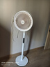 美的（Midea）【变频轻音】空气循环扇家用语音遥控电风扇 一级能效静音落地扇 卧室桌面大风力小风扇 GDJ24SHG 实拍图