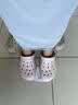卡骆驰（CROCS）贝雅云彩女士洞洞鞋户外休闲鞋|208186 裸粉-6PI(含智必星) 38 (240mm) 实拍图