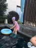佑游儿童泳衣女童连衣裙泳装青少年泳衣游泳馆游泳五件套32691粉色3XL 实拍图