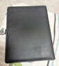 法拉蒙笔记本本子A5加厚记事本商务羊巴皮面复古笔记本文具工作日记本会议记录本办公文具可定制 黑色 实拍图