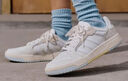 adidas ENTRAP美式校园风运动少年感复古篮球风板鞋男女阿迪达斯 米白色/灰色   37 实拍图