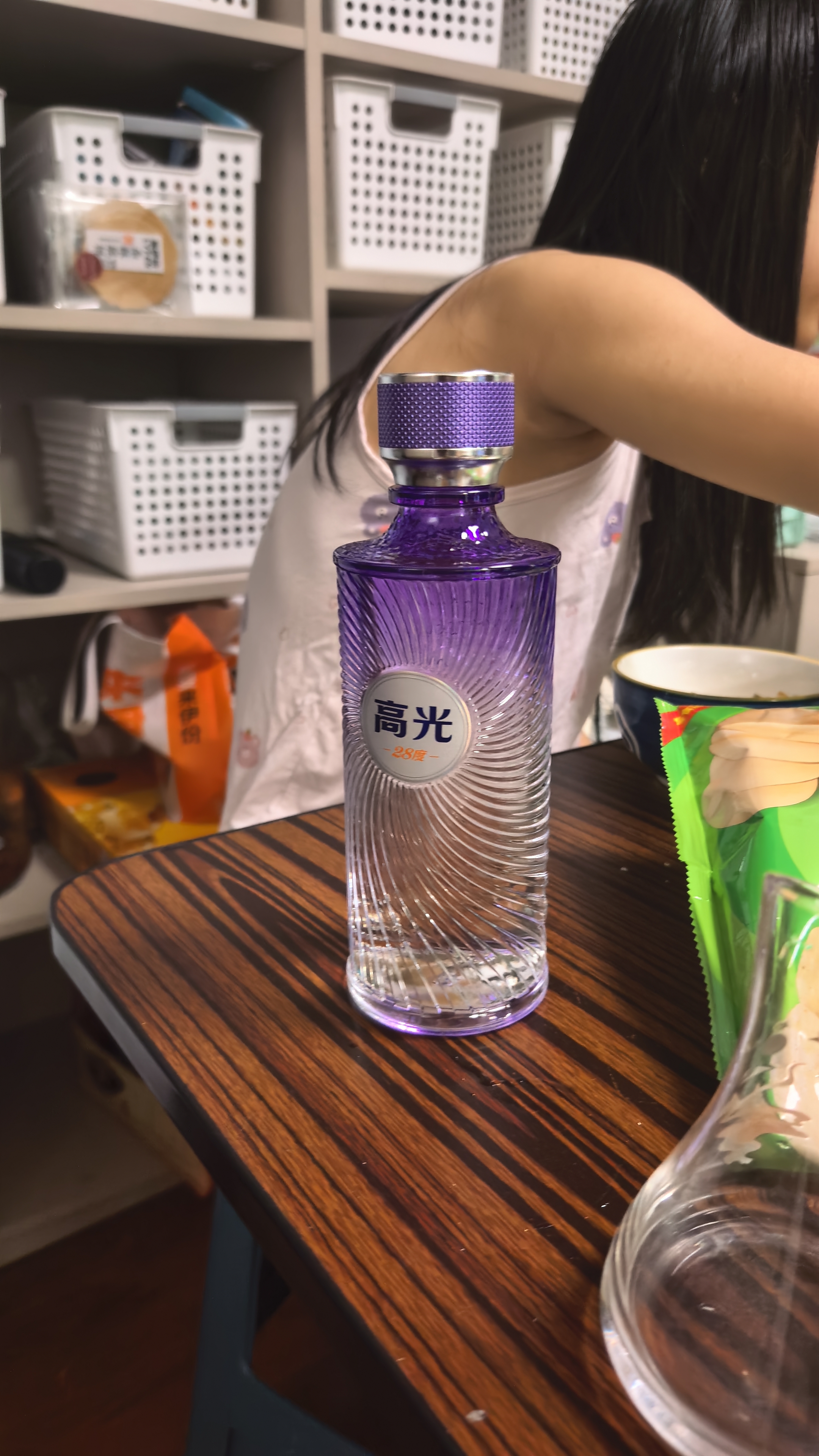 泸州老窖28度高光国际版 375ml 单瓶装 低度白酒【重磅新品】 实拍图