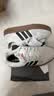 adidas「T头鞋」VL COURT复古休闲板鞋德训鞋男女阿迪达斯轻运动 灰色/黑色/红色 (推荐女生选小半码)   42 实拍图